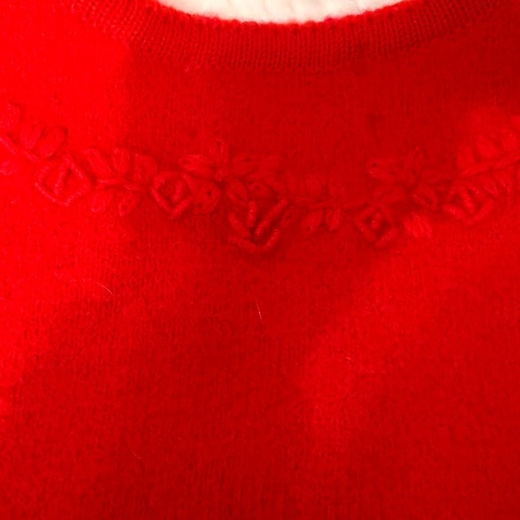 Vintage‎ Pendleton Boiled Red Wool Jacket Petite Small Embroidery Ornate Buttons - Picture 7 of 12